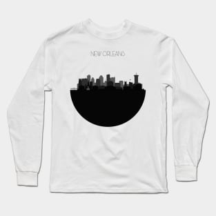 New Orleans Skyline V2 Long Sleeve T-Shirt